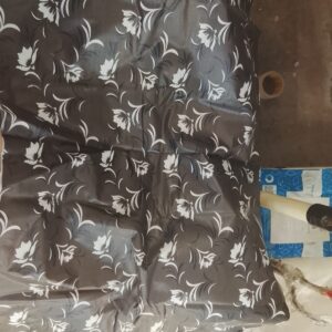 Shelf Mat Brown Printed Design 3Mtr