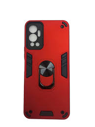 Back Cover For Infinix Hot 12 Red Colour