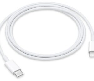 Usb C To Lightning Cable White 1M