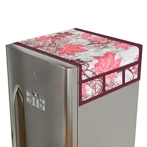 Heart Home Fridge Top Cover Refrigerator For Kitchen Fridge Top Cover With 6 Utility Pockets