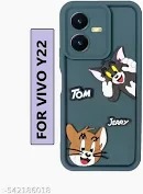 Vivo Y22 Green Tom And Jerry Cover