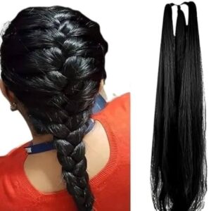 Womens Black Choti Extensions