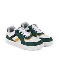 Aerokick Kids Textured Laceups Sneakers Size 3 Multicolour