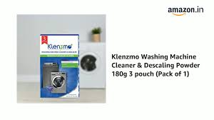 Klenzmo Washing Machine Cleaner Descaling Powder 180G