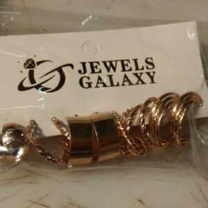 Jewels Galaxy Gold Plated Earrings Pack Of 6