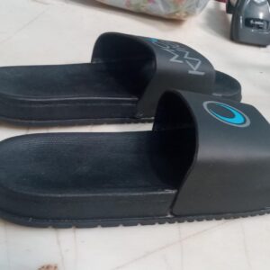 Men Slides Black Size 42