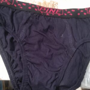 Womens Cotton Underwear Size S Navy Blue