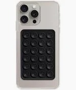 Silicone Suction Phone Grip Pad Black Colour