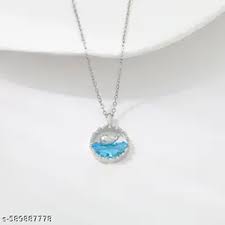 Blue Topaz Necklace