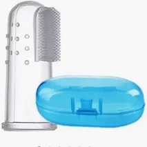 Baby Finger Brush Blue Colour