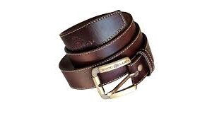 Woodland Men Formal Brown Genuine Leather Belt