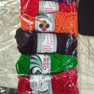 Bansal Craft Hand Knitting Acrylic Woolen Crochet Wool Ball Pack Of 8 Multicolour