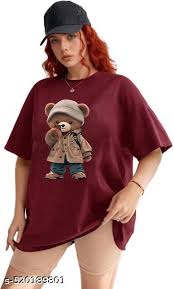 Beige Oversize T Shirt Baggy Black White Casual Stylish Latest Brown Women Shirt Girl Size Xxl
