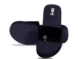 Slide Sandals. Indoor Outdoor House Slippers. Black Size 5