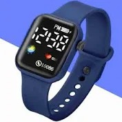 Blue Colour Led Watch For Kids