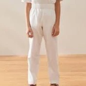 White Colour Pajama For Kids Size 3 To 4Y