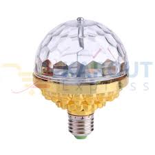Oio Led Rotating Lamp 360 Degree Rotating Party Bulb