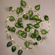 7 Feet Money Plant Home Decor String Lights