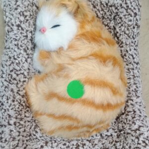 Home Decorating Baby Decor Office Table White Grey Orange Black White Katty Kat 18Cm