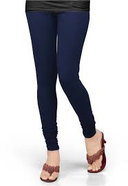 Pure Navy Blue Cotton Western Lagging For Women And Girls In Blue Color Size L