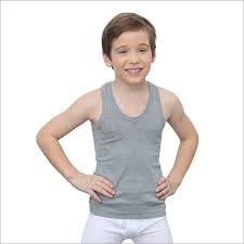 Boys Vest Grey Size 8 To 9 Y