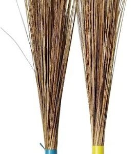 Long Coconut Broom Sticks For Home Cleaning Wall