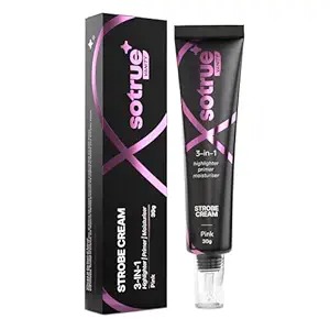 So True Strobe Cream Pink For Face Radiance Multi Purpose Strobe Cream 30Gm