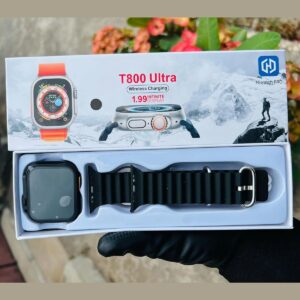 T 800 Ultra Black Color Smart Watch