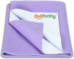 Oyo Baby Care Sheet Size 70 X 50 Cm Purple