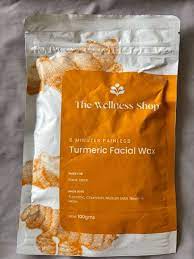 The Wellness Shop Turmeric Facial Wax 100G