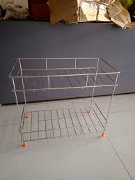 Trident Stainless Steel Chakla Belan Tawa Chimta Stand 4 In 1 Chakla Wall Mount Stand