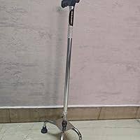 Heal N Care Walking Stick For Women And Men Walking Stick For Old People Iron Quadripod Stick