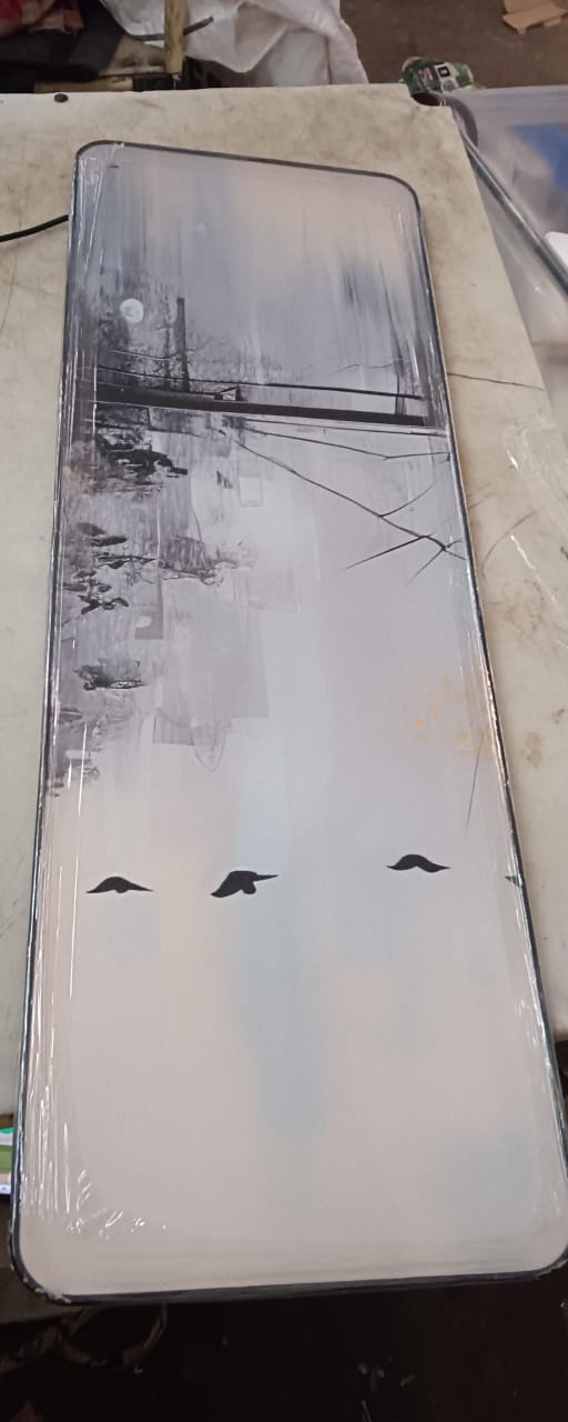 Xiangpeng Abstract Art Posters And Prints Wall Art Canvas Painting Living Room Nordic Decor 30X90Cm12X35 Inner Frame