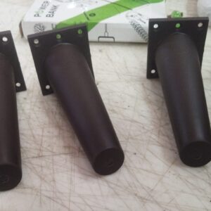 Brown Colour Plastic Sofa Leg Set Of 4