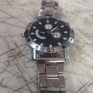 Stainless Steel Analogue Watch For Men