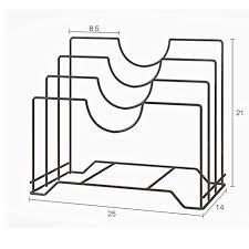 Iron Twist Multifunction Kitchen Cabinet Organizer Rack