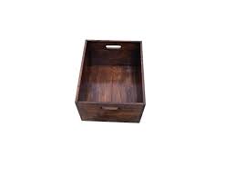 Arts Wooden Crate For Storage Decorative