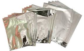 Aluminium Foil Pouch Bags For Food Packaging Bags For Multipurpose Tea Coffee Food Packaging 24Pcs