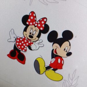 Livestream Mickey Mouse Style Stickers For Refrigerator Door Magnet Multipurpose Office Magnets Size 4 Inches
