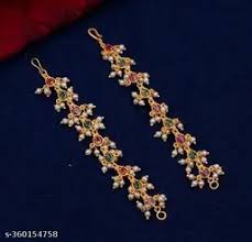 Earring Chain Set Brass And Copper Metal Stylish Accessories For Custom Earrings