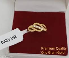 Artificial Gold Ring For Daily Use For Men Women