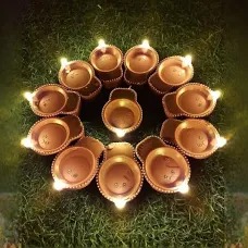 Led Water Diya Pack Of 12