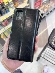 Oppo F19 Flip Cover Finish Shockproof Wallet Style Closure Back Cover Case Black