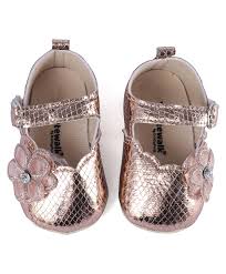 Cute Walk By Babyhug Velcro Closure Textured Floral Size 18