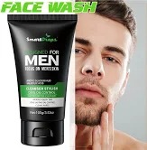 Smartdrops Men Facewash For Skincare Essentials Deep Cleansing For All Skin Types Face Wash 100 G