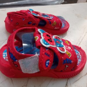 Red Colour Sandals For Kids Size 16