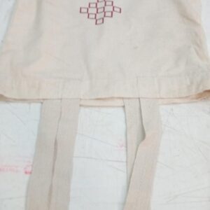 White Printed Shopping Bag