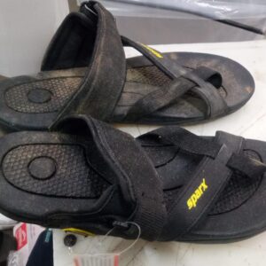 Sparx Black Sandals For Men Size 9
