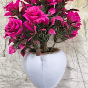 Stylish Pink Flower Pot For Home