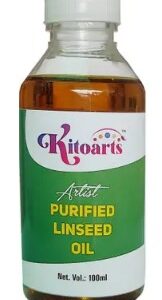 Kitoarts Artist Purified Linseed Oil 100Ml
